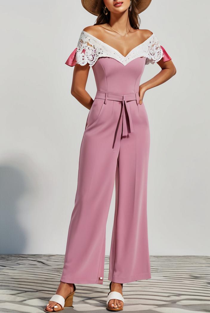 boho sleeveless long jumpsuit with pockets women s casual baggy overall 116964