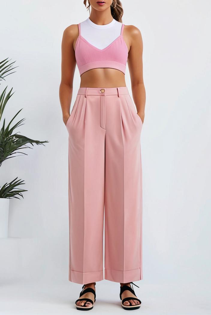 boho sleeveless long jumpsuit with pockets women s casual baggy overall 116979