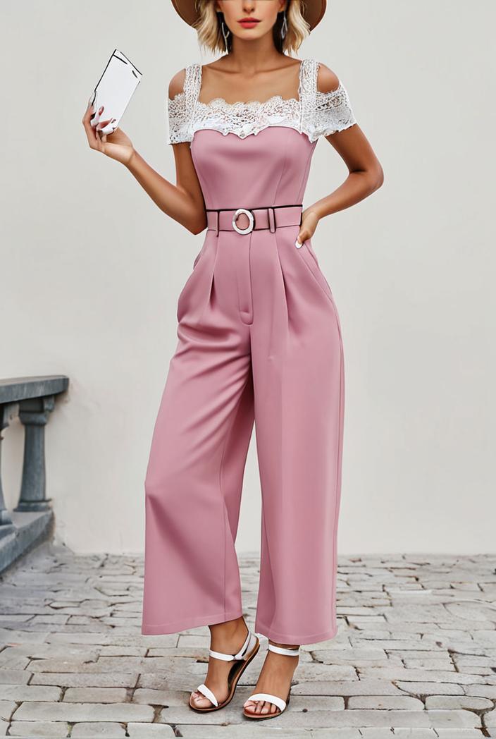 boho sleeveless long jumpsuit with pockets women s casual baggy overall 116988