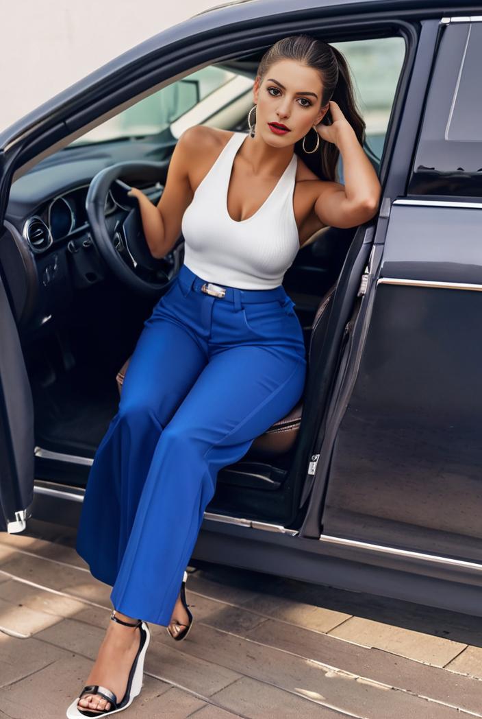 casual skinny jeans with ripped holes and slant pockets 119267