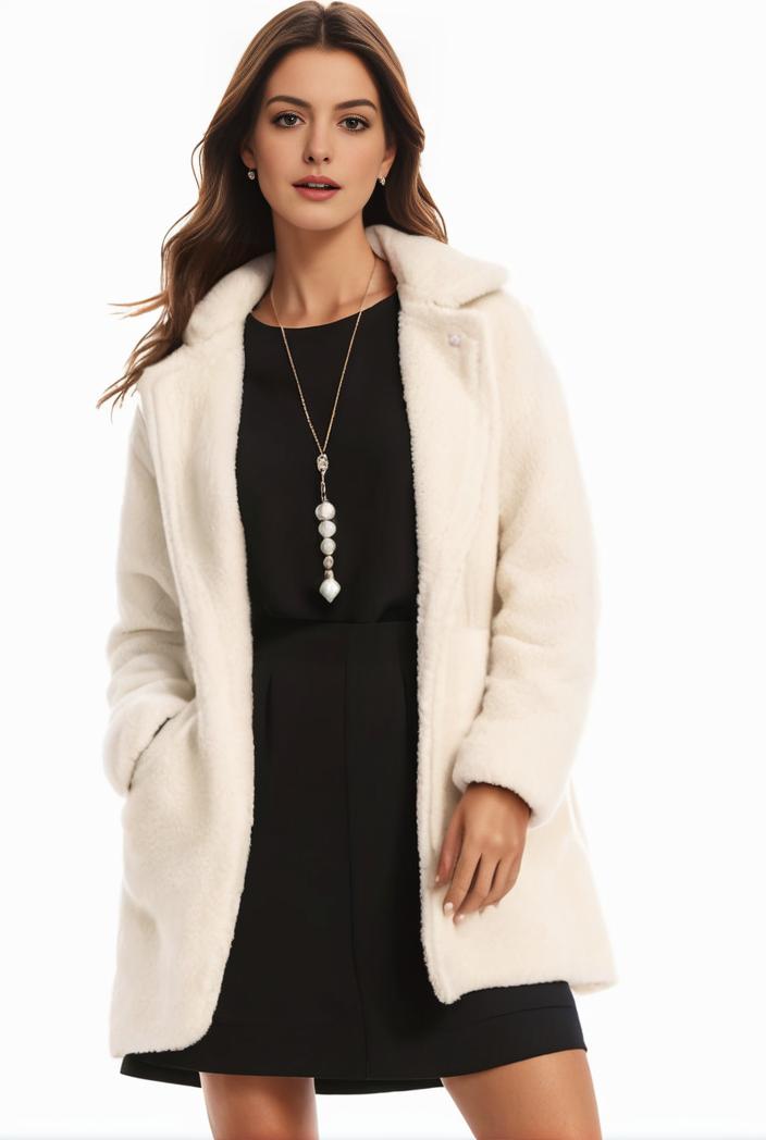 cozy winter teddy coat for women 122293