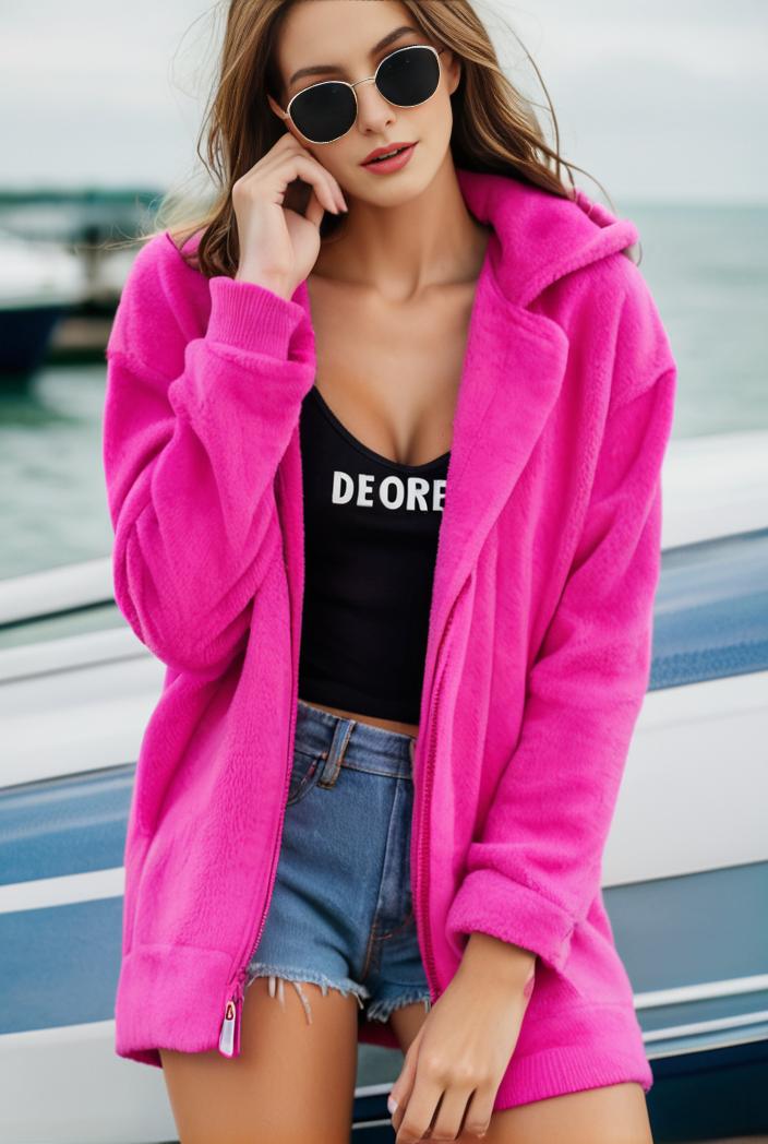 cozy winter teddy coat for women 122330