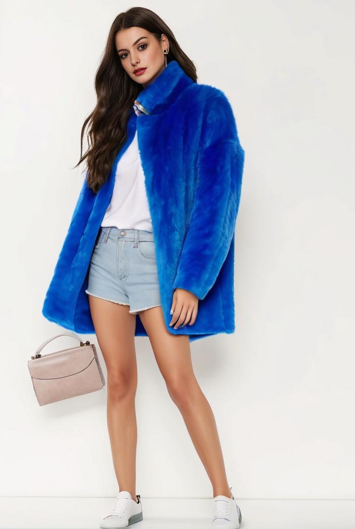 cozy winter teddy coat for women 122340