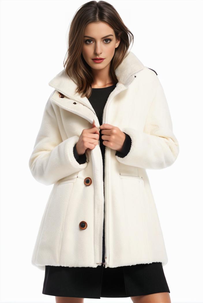 cozy winter teddy coat for women 122351