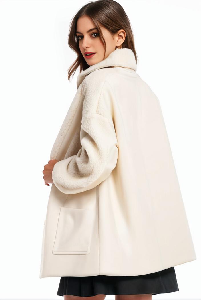 cozy winter teddy coat for women 122378