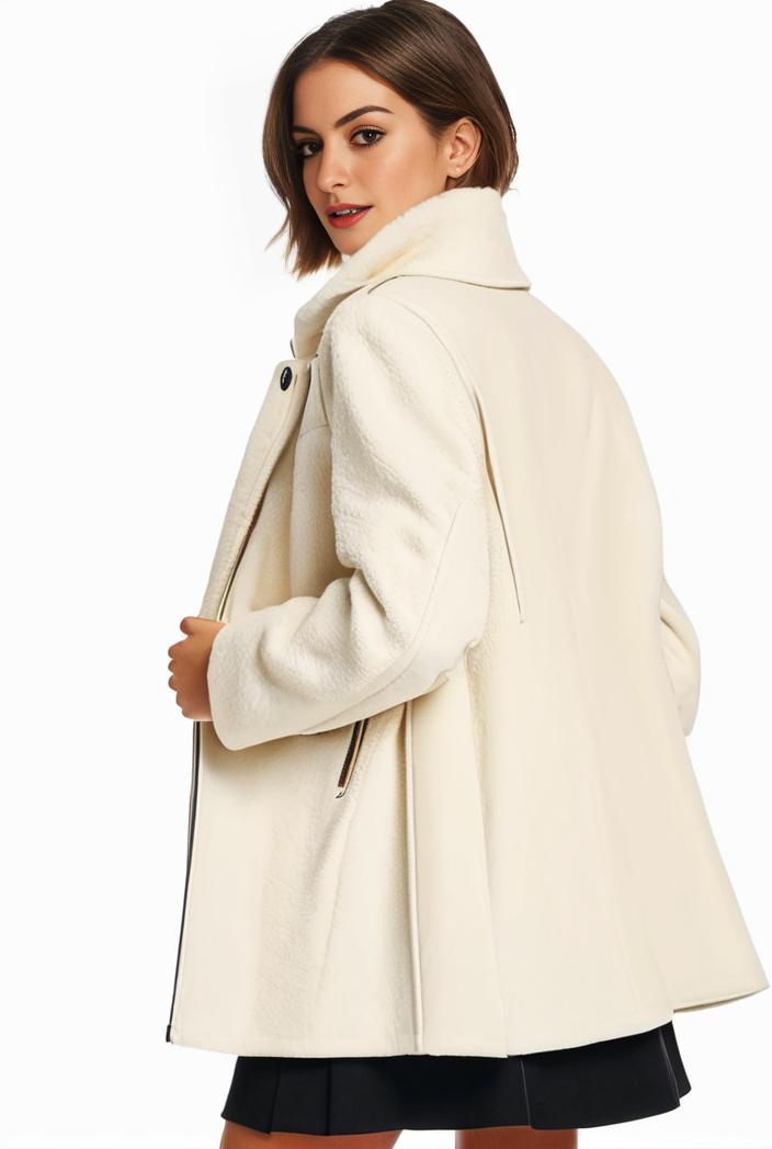 cozy winter teddy coat for women 122380