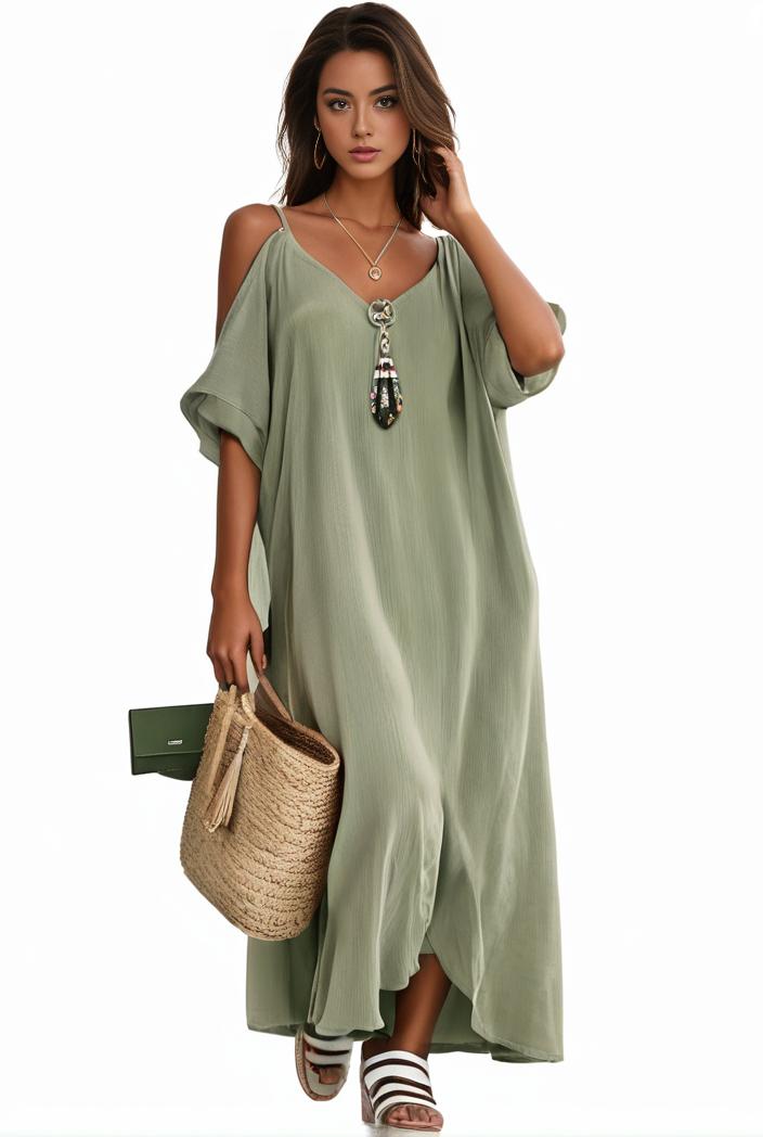 plus size casual dress women s plus solid v neck short sleeve ruffle trim smock dress 108445