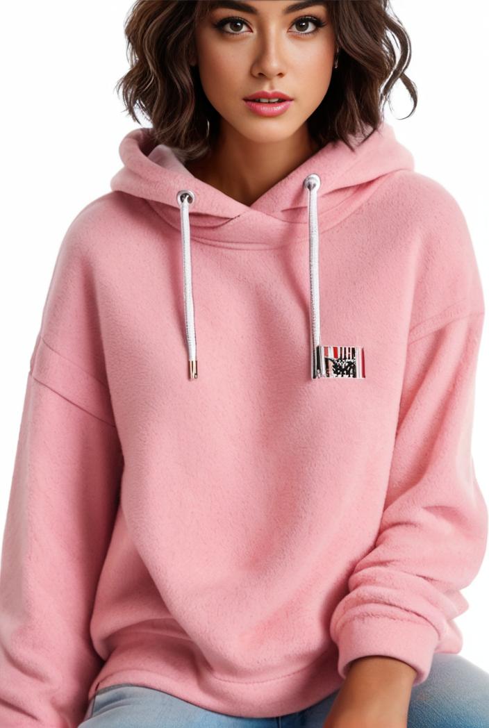 plus size casual hoodie women s plus solid ribbed long sleeve slight stretch hoodie drawstring sweatshirt 108353