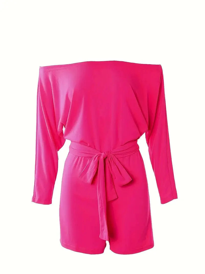Stylish Off Shoulder Summer Jumpsuit for Women