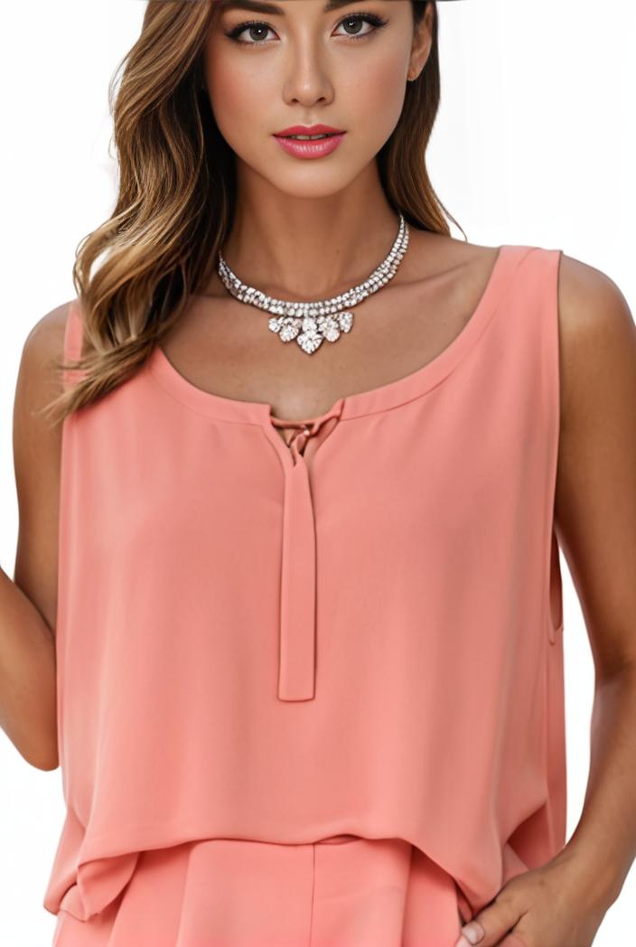 plus size casual tank top women s plus solid square neck slight stretch pleated tank top 108978