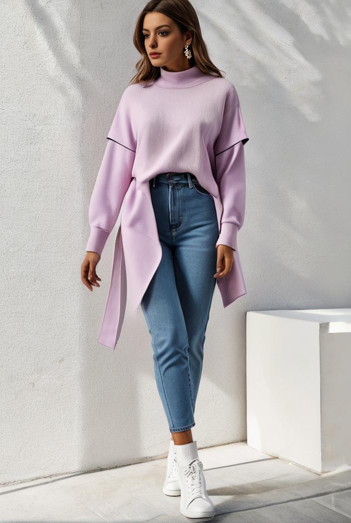 warm and stylish double breasted teddy coat for winter with long sleeves for women 126074