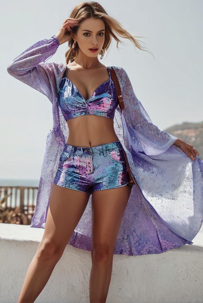 3 pieces sexy print bikini women high waist swimsuit cover up swimwear female lady bathing suit swimming summer beachwear 128312