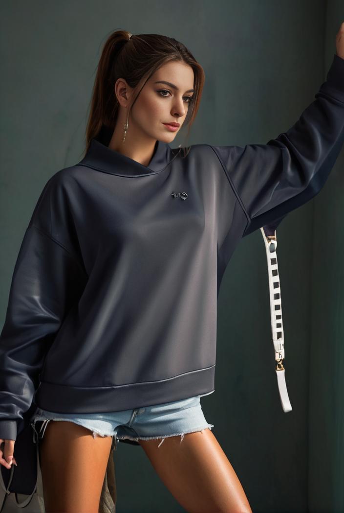 cozy letter print drop shoulder sweatshirt for women to stay stylish and warm during fall winter 135404