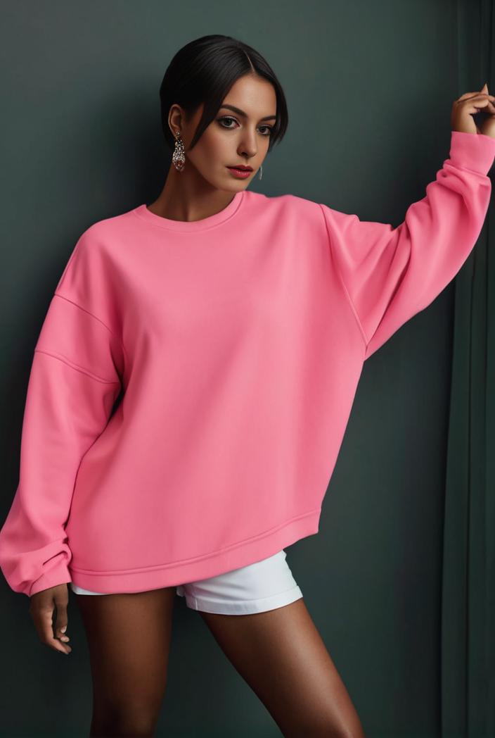 cozy letter print drop shoulder sweatshirt for women to stay stylish and warm during fall winter 135461