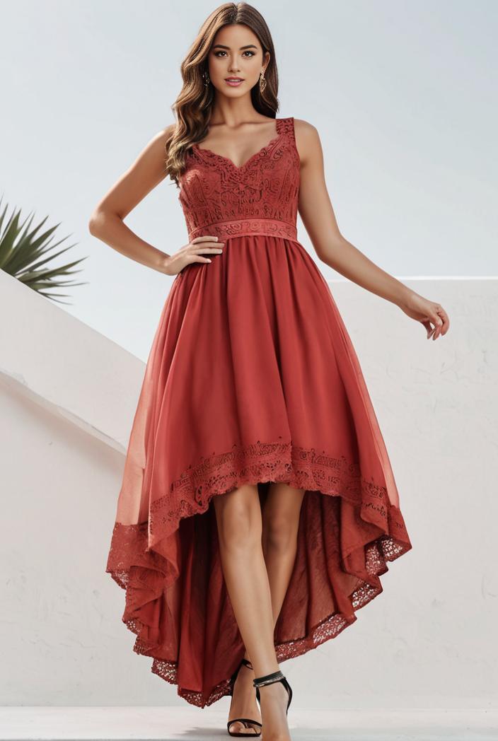 plus size sequin high low deep v neck tulle evening dresses 111841
