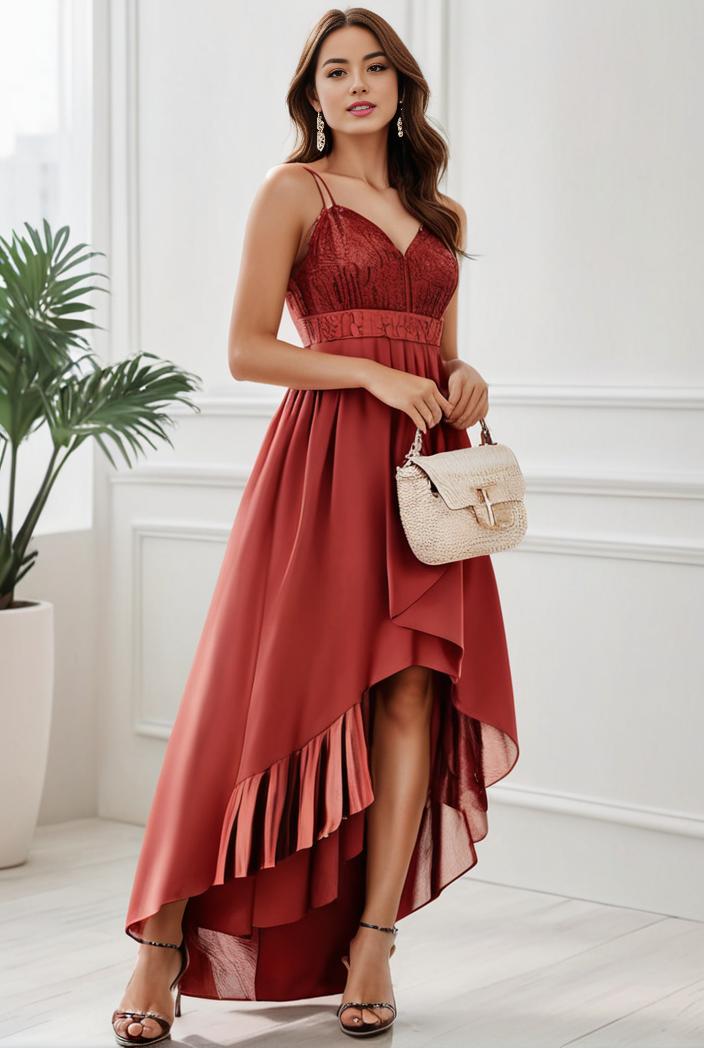 plus size sequin high low deep v neck tulle evening dresses 111857