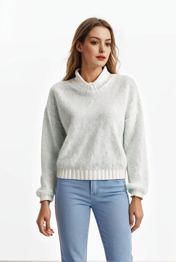 lapel denim coat with long sleeves and buttoned flap pockets stylish women s jacket 146364