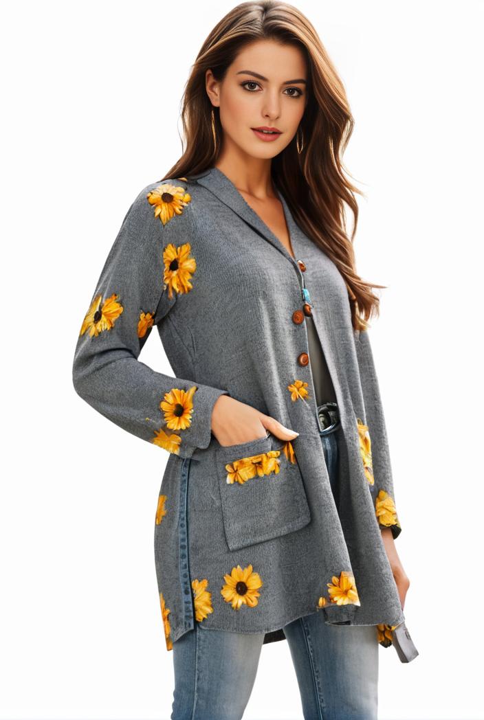 plus size halloween cardigan women s plus cartoon pumpkin skull print long sleeve open front sweater cardigan 100088