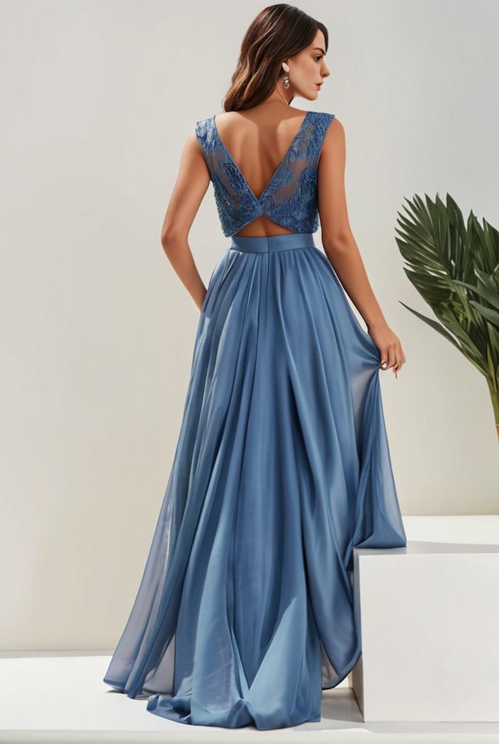 plus size sequin high low deep v neck tulle evening dresses 101179
