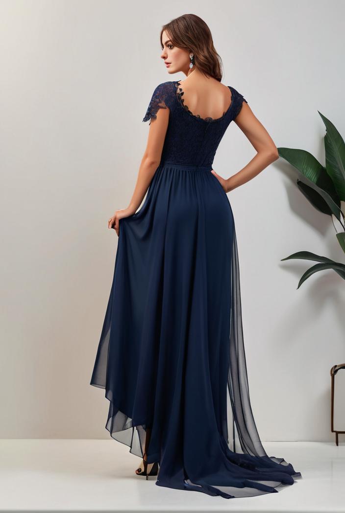 plus size sequin high low deep v neck tulle evening dresses 101206