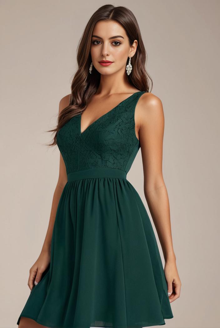 sequin bodice tulle high low evening dress with ribbon waist 103486