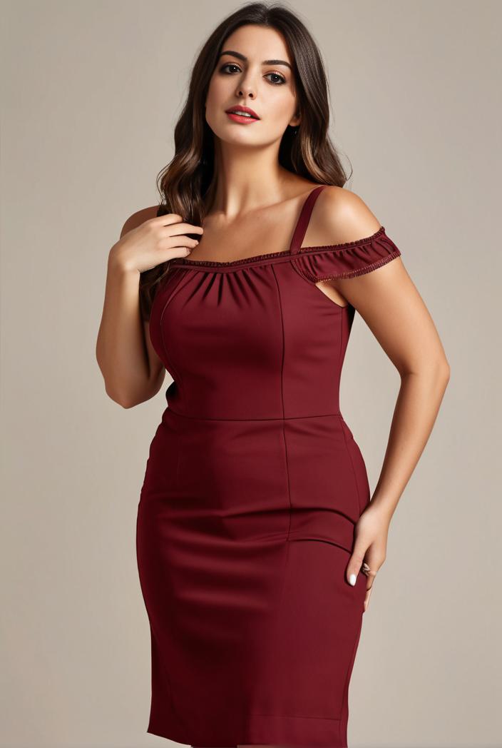 stylish plus size bodycon deep v neck sequin evening dress 107007