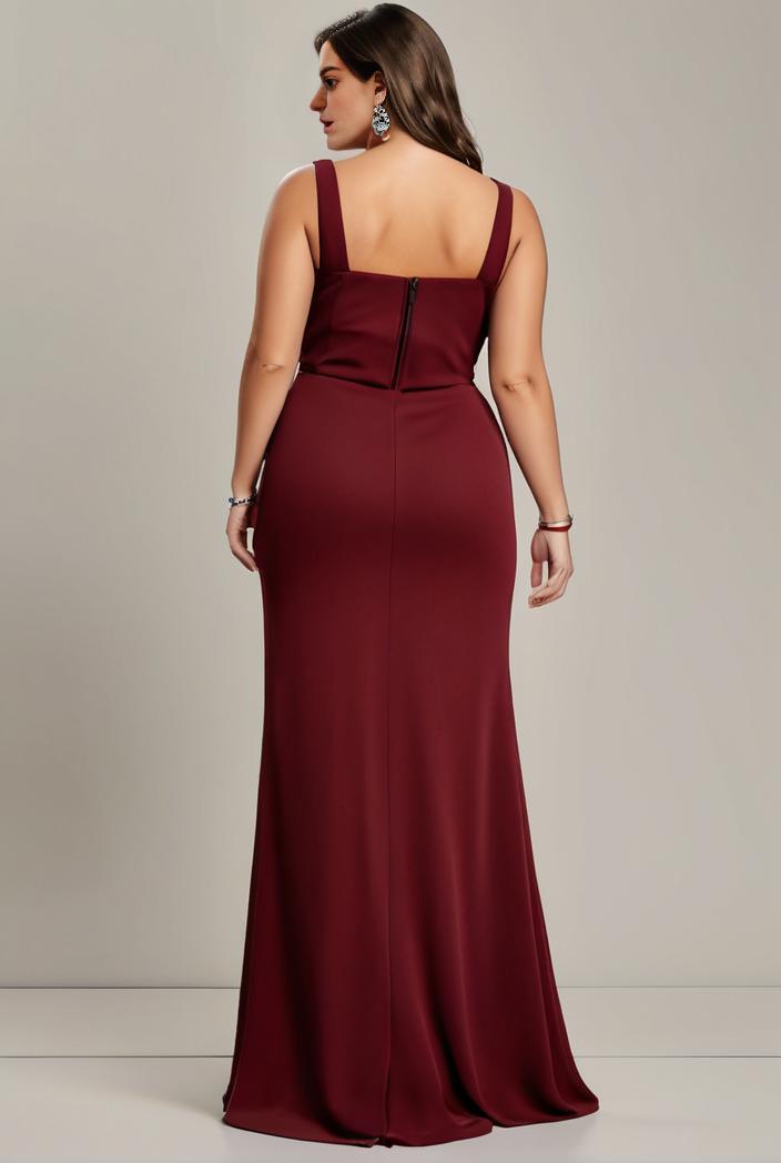 stylish plus size bodycon deep v neck sequin evening dress 107017