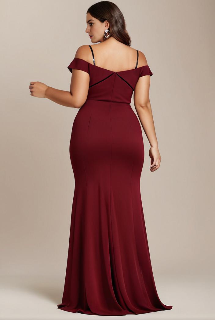 stylish plus size bodycon deep v neck sequin evening dress 107016