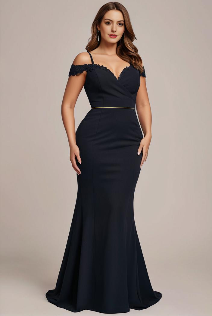 stylish plus size bodycon deep v neck sequin evening dress 107026