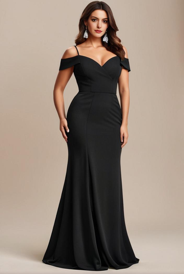 stylish plus size bodycon deep v neck sequin evening dress 107032