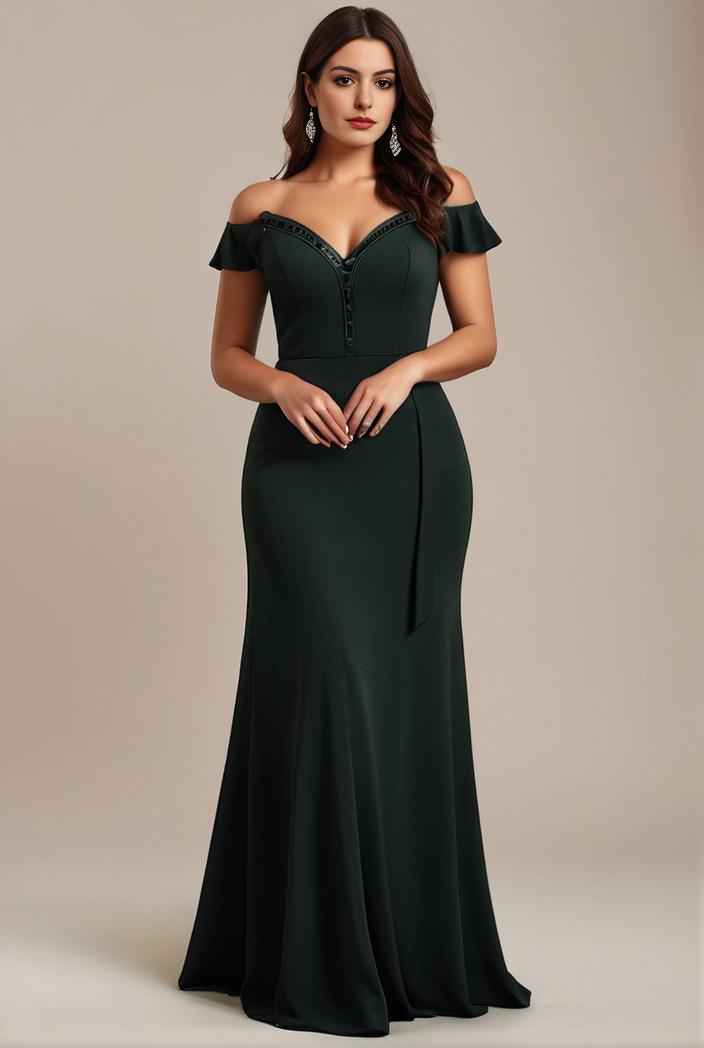stylish plus size bodycon deep v neck sequin evening dress 107040