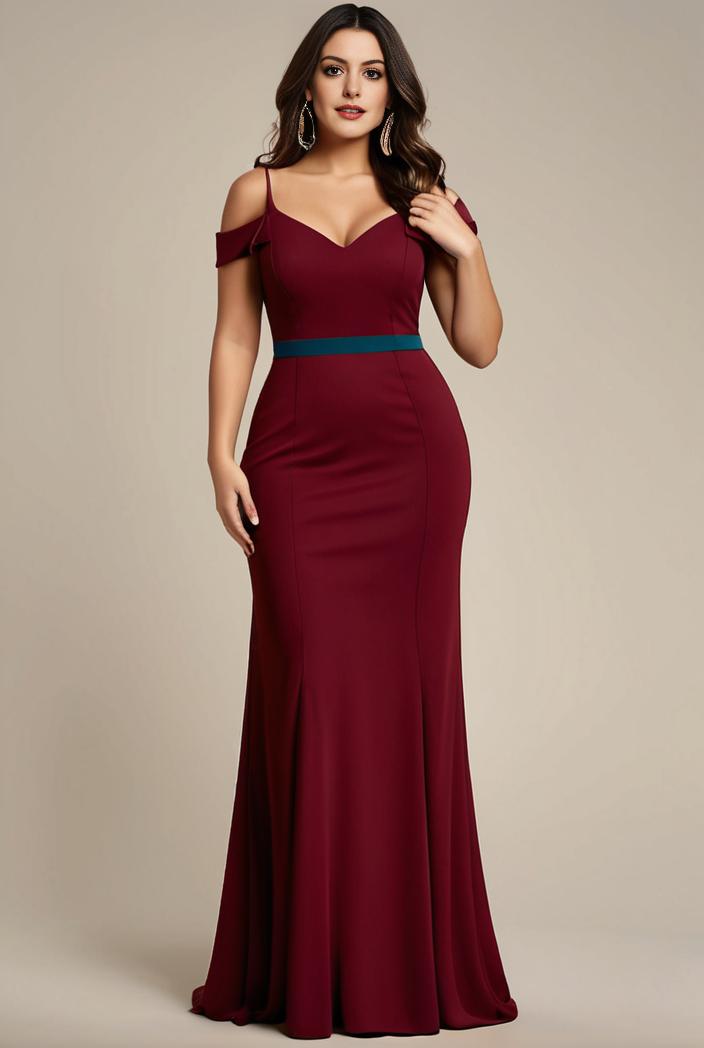 stylish plus size bodycon deep v neck sequin evening dress 107050
