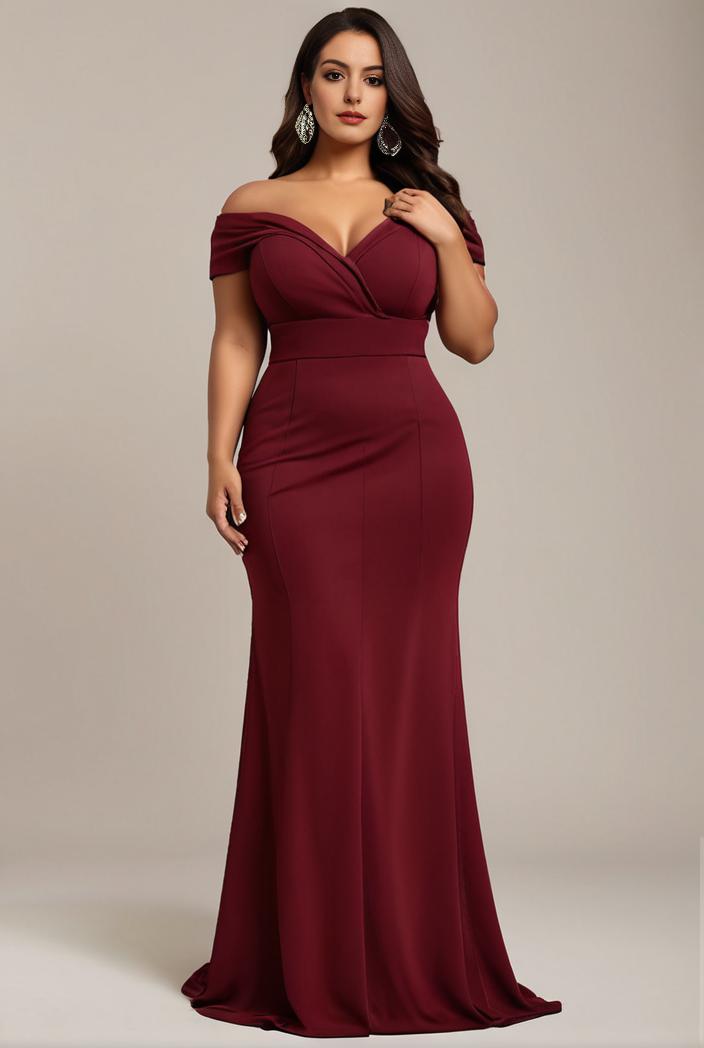 stylish plus size bodycon deep v neck sequin evening dress 107055