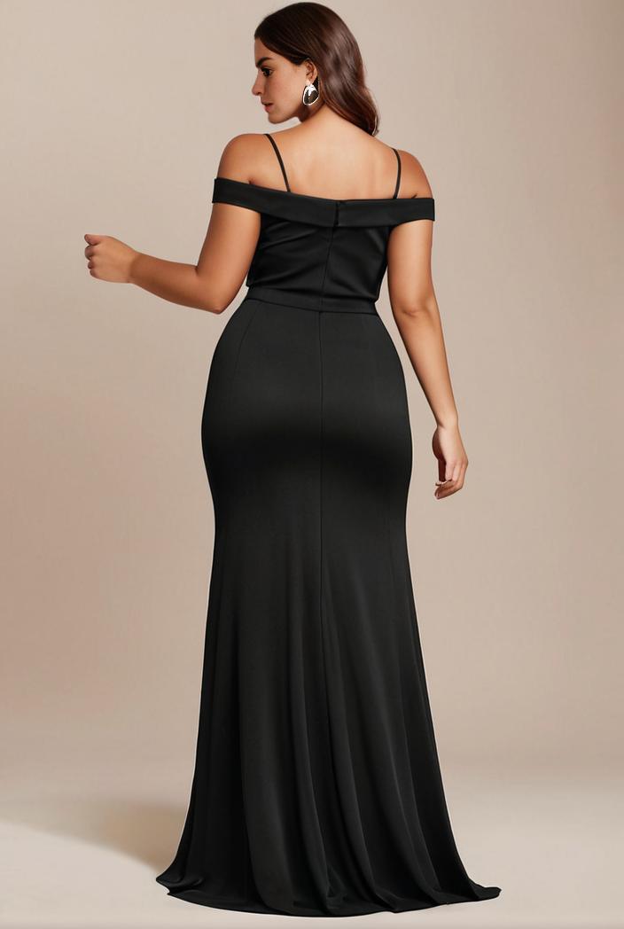 stylish plus size bodycon deep v neck sequin evening dress 107062