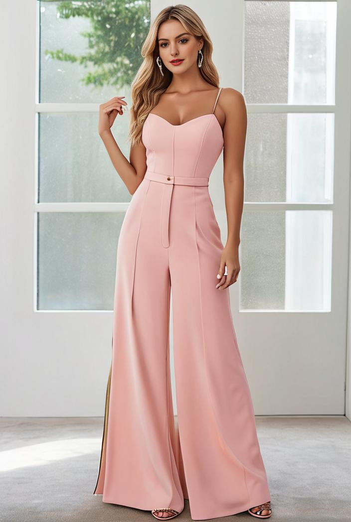 convertible chiffon lace open back spaghetti straps bridesmaid dress 110473