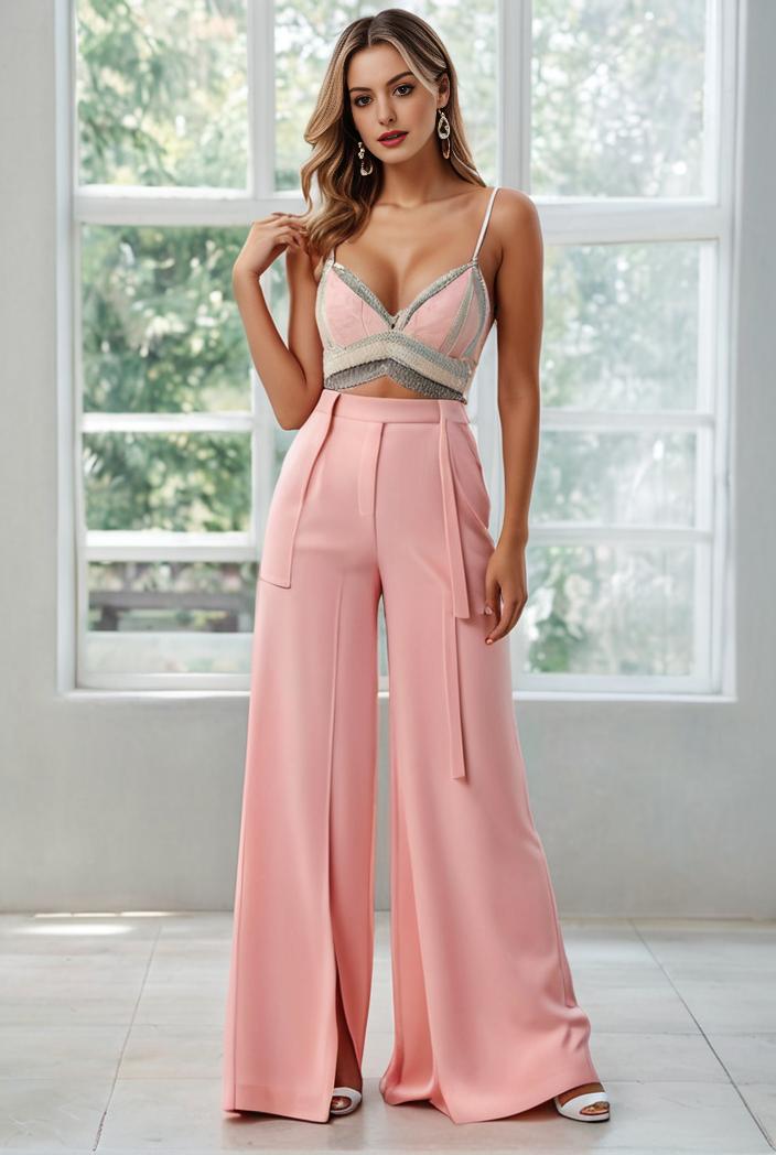 convertible chiffon lace open back spaghetti straps bridesmaid dress 110476