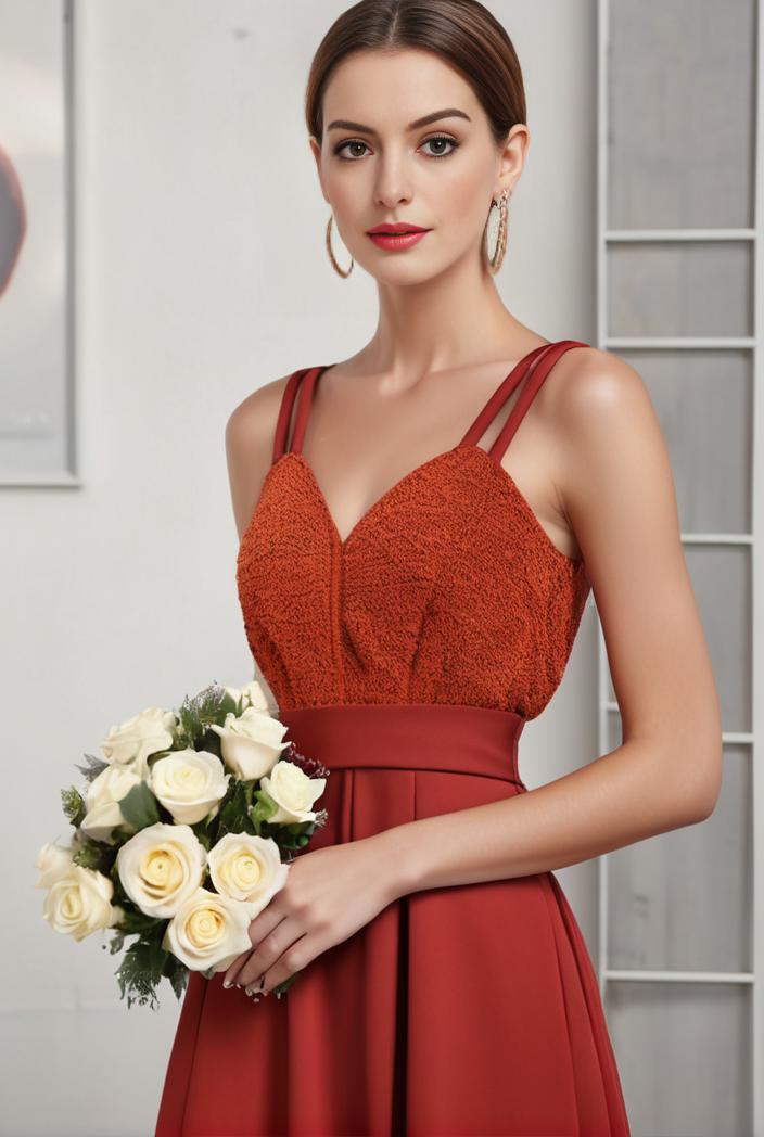 deep v neck lace chiffon bridesmaid dress with asymmetrical hem 110912