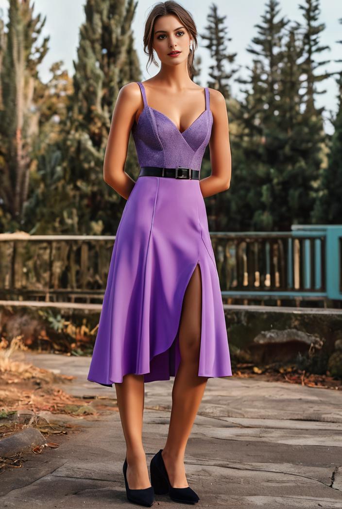 deep v neck lace chiffon bridesmaid dress with asymmetrical hem 110926