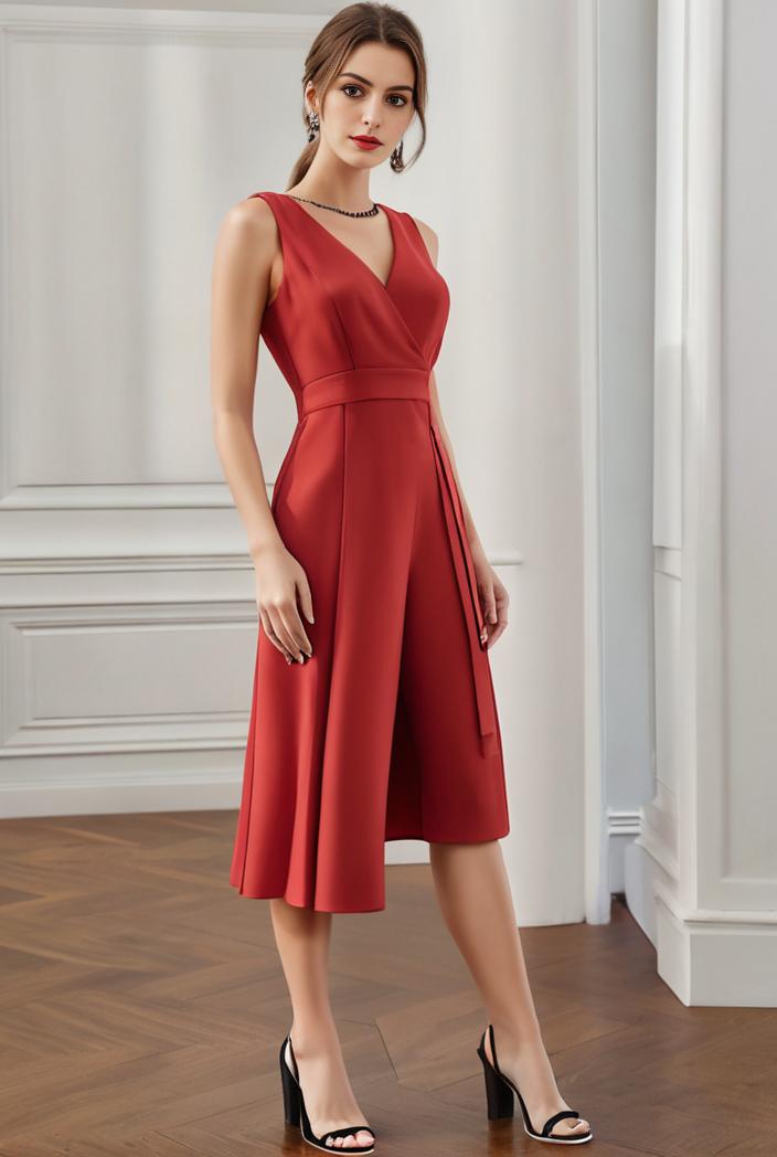 deep v neck lace chiffon bridesmaid dress with asymmetrical hem 110963