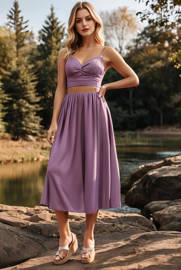 deep v neck lace chiffon bridesmaid dress with asymmetrical hem 110997