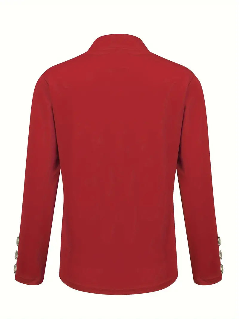 Sophisticated Office Blazer with Stylish Button Detail