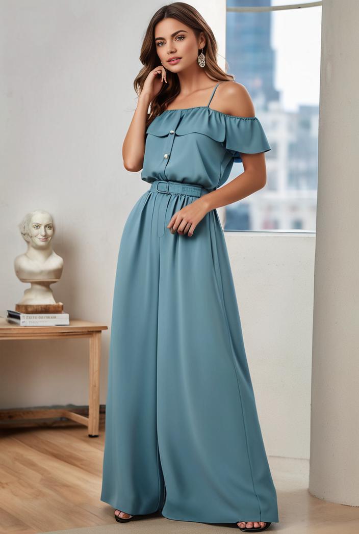 off shoulder spaghetti strap a line maternity dress 116561