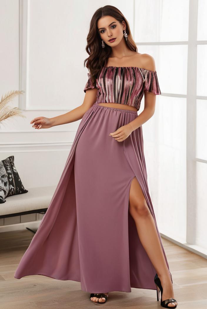 off shoulder spaghetti strap a line maternity dress 116577