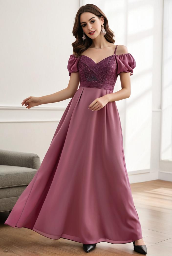 off shoulder spaghetti strap a line maternity dress 116580