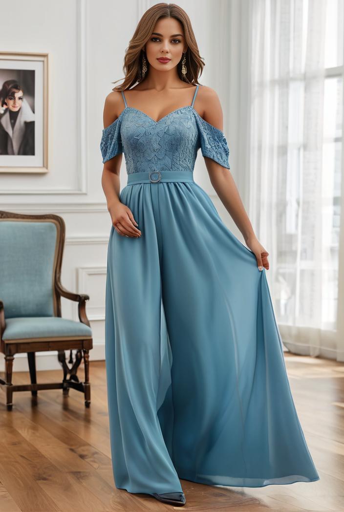 off shoulder spaghetti strap a line maternity dress 116586