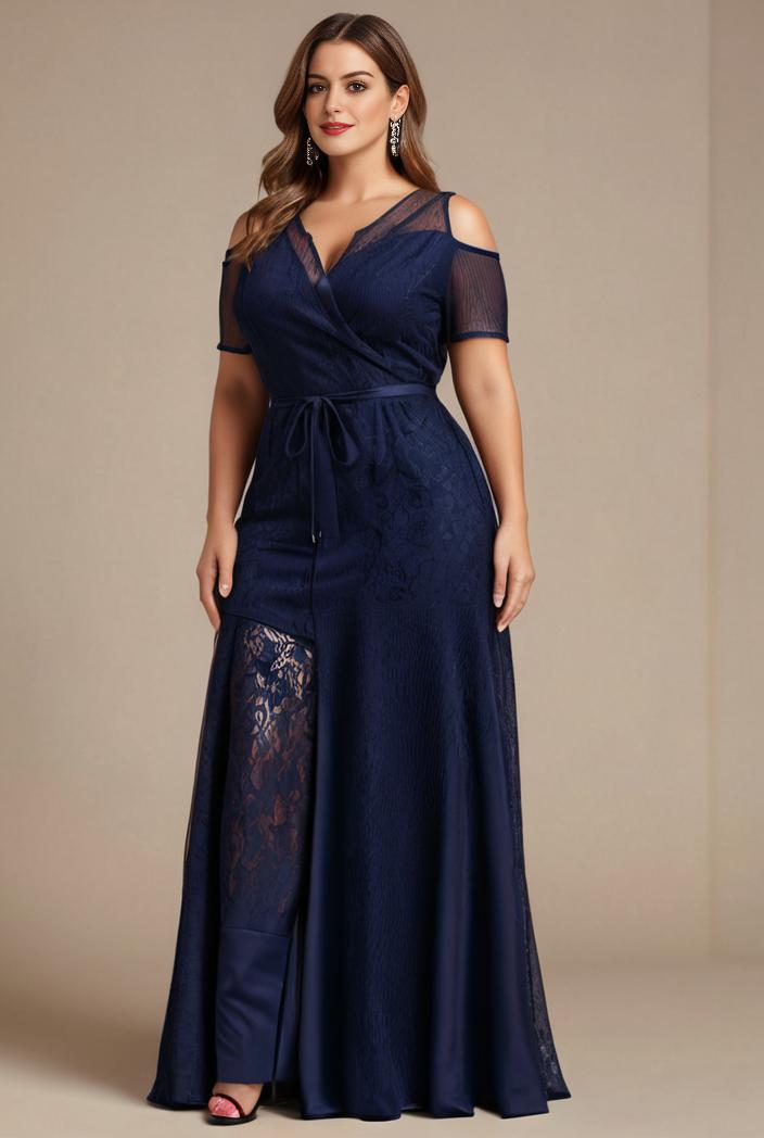 plus size floor length formal evening gowns for weddings 118369