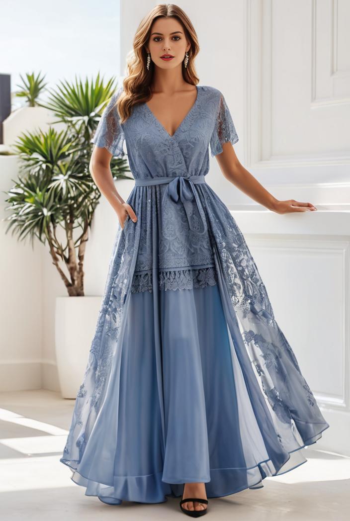 plus size floor length formal evening gowns for weddings 118379