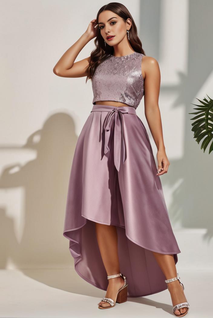 plus size sequin high low deep v neck tulle evening dresses 119986