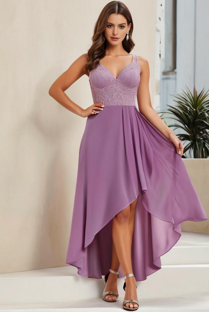 plus size sequin high low deep v neck tulle evening dresses 119998