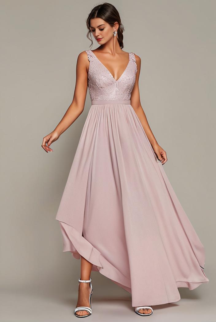 plus size sequin high low deep v neck tulle evening dresses 120046